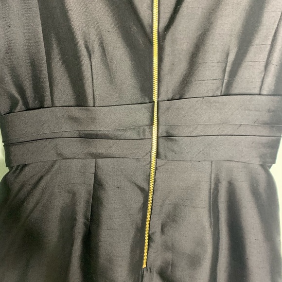 Kate Spade Black Silk Blend Dress Size 2 - Picture 4 of 11